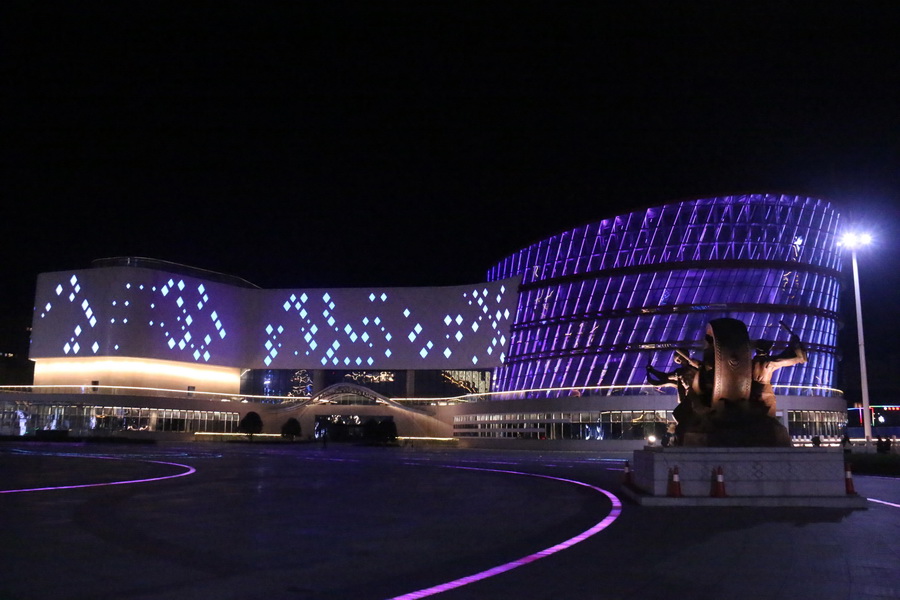 湘西民族文化廣場夜景照明工程&mdash;&mdash;2018神燈獎(jiǎng)申報(bào)工程-.